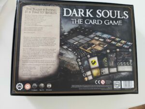 dark souls the card game achterkant doos
